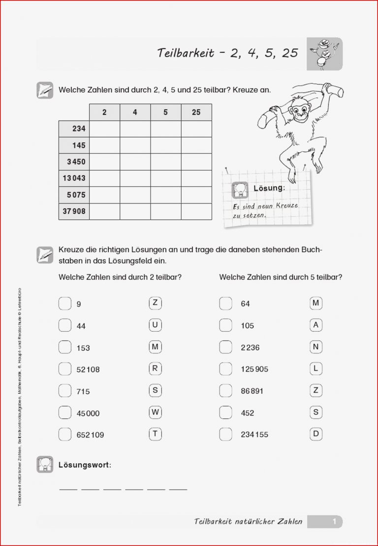 Arbeitsblätter · Sekundarstufe I · Lehrerbüro