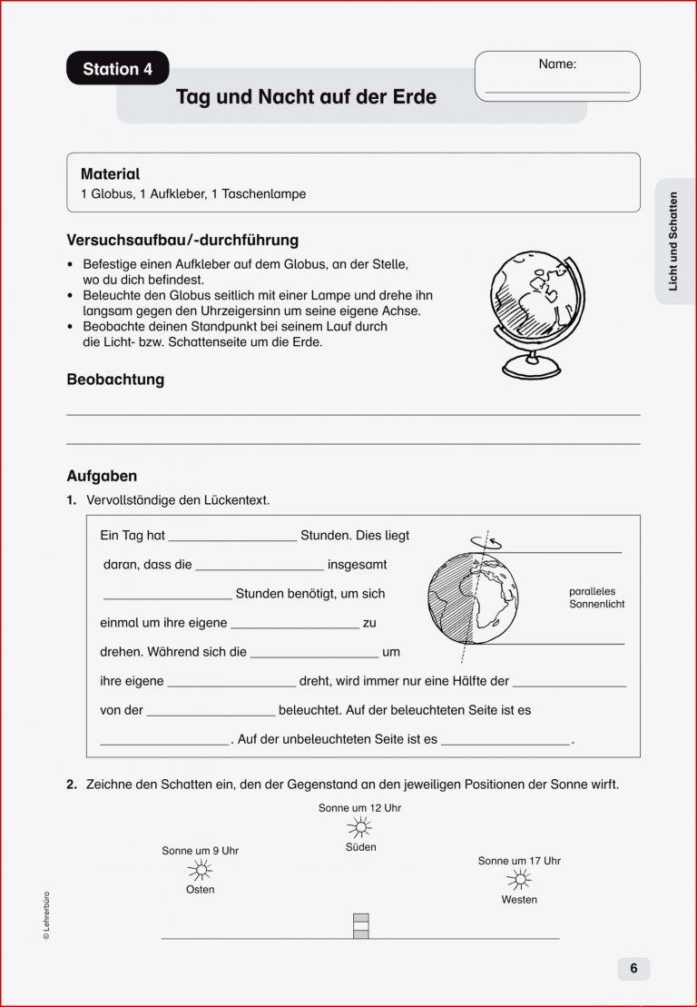 Arbeitsblätter · Sekundarstufe I · Lehrerbüro