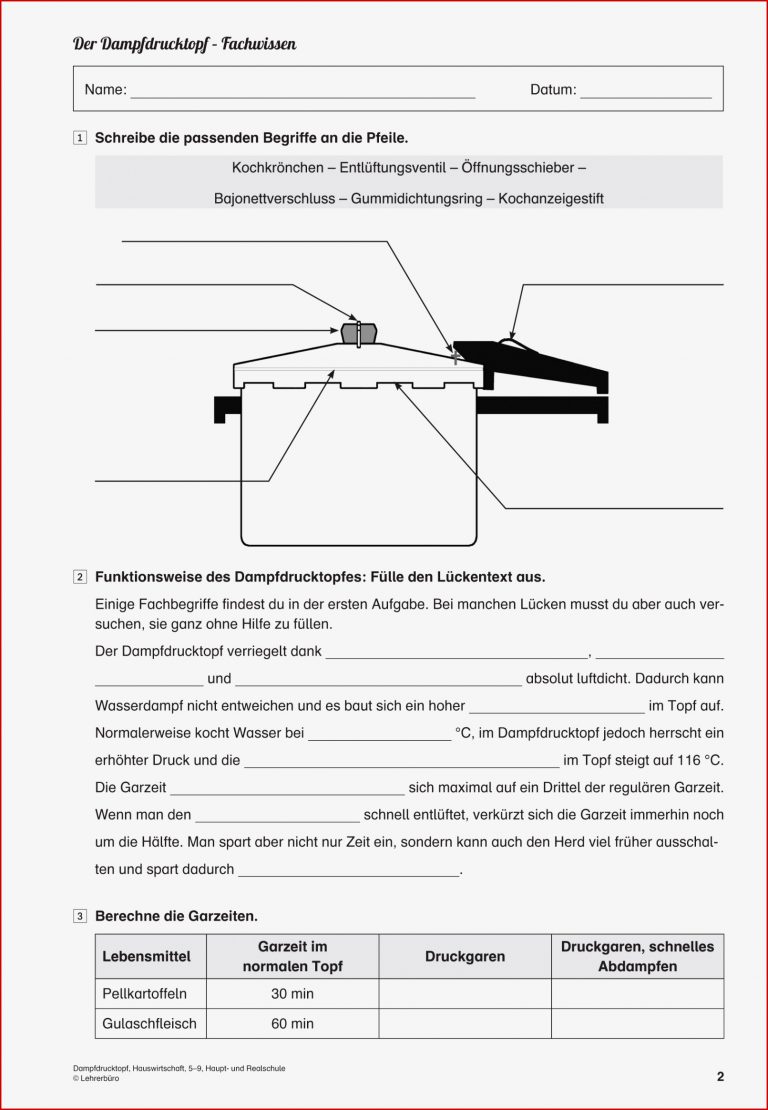 Arbeitsblätter · Sekundarstufe I · Lehrerbüro