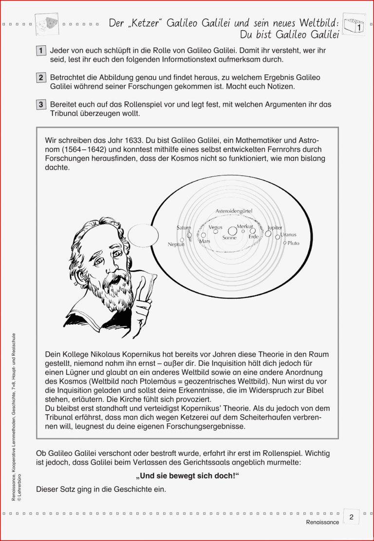 Arbeitsblätter · Sekundarstufe I · Lehrerbüro