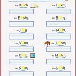 Arbeitsblätter Silbentrennung 4 Klasse Worksheets