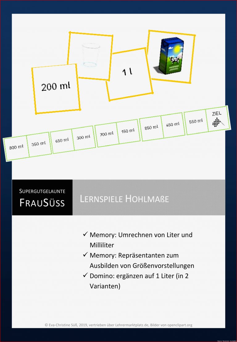 Arbeitsblätter Umrechnung Liter Milliliter Grundschule