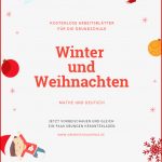 Arbeitsblätter Weihnachten Grundschule Mathe Worksheets