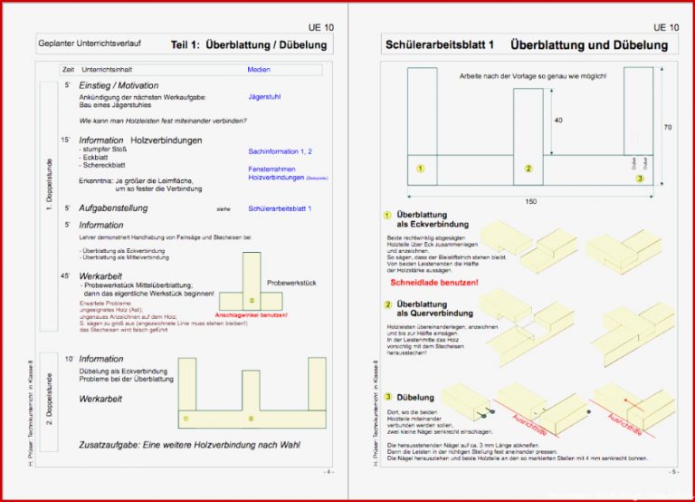 Arbeitsblätter Werken Holz Worksheets