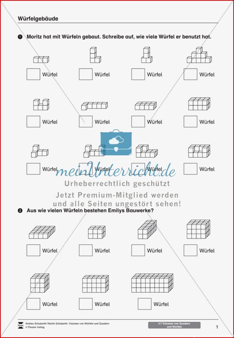 Arbeitsblätter zum Thema 