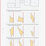 Arbeitsblatt Achsensymmetrie Zeichenübung Mathematik