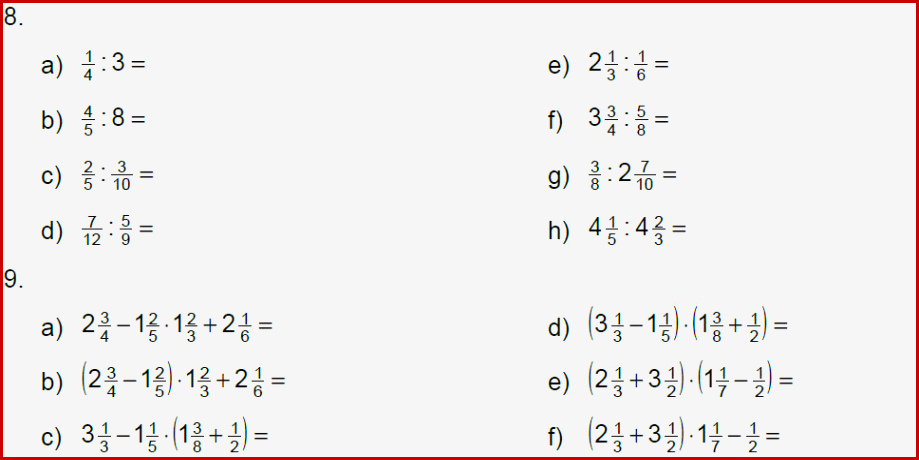 Arbeitsblatt Bruchrechnung Bruchrechnen Aufgaben Zum
