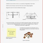 Arbeitsblatt Der Elektromagnet Physik Tutory