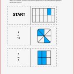 Arbeitsblatt Domino Brüche Mathematik Bruchrechnen