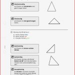 Arbeitsblatt Dreiecksarten Mathematik Förderschule