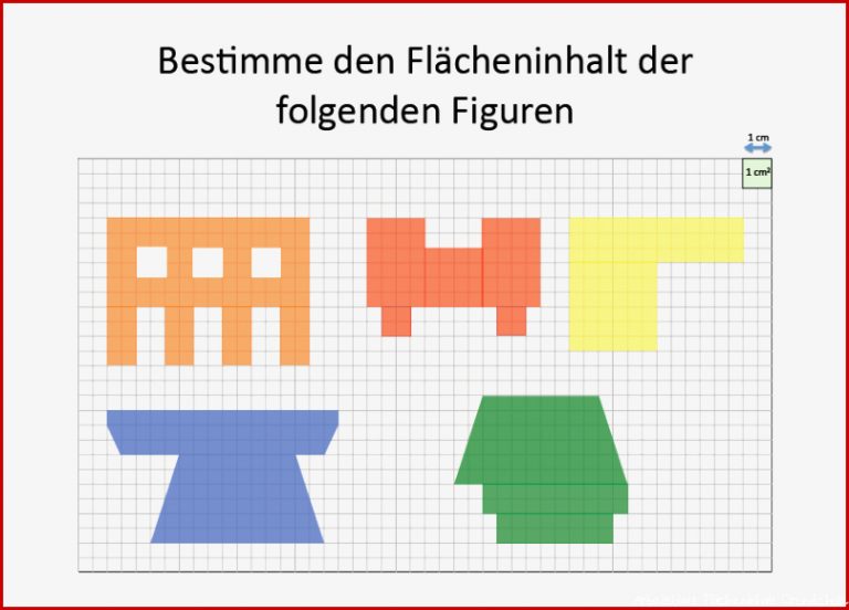 Arbeitsblatt Flächeninhalt