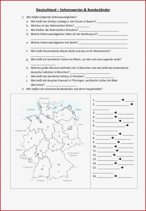 Flüsse Und Gebirge In Deutschland 4 Klasse 6 Einzigartig Flüsse In Deutschland Arbeitsblatt Grundschule Nur Für