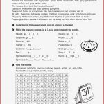 Arbeitsblatt Halloween Englisch Kinderbilderwnload