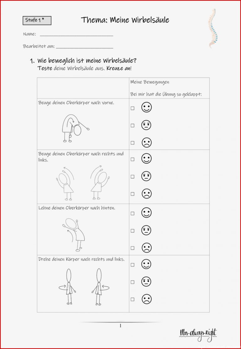 Arbeitsblatt K Per Und Stoffe Physik Mark Clifford Schule