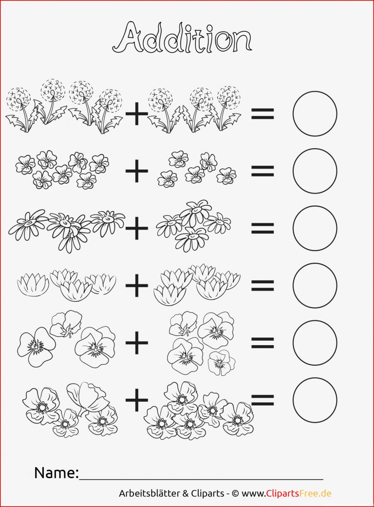 Arbeitsblatt Mathe 1 Klasse Grundschule