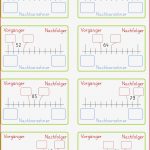 Arbeitsblatt Mathe Klasse 1 Vorgänger Nachfolger Stephen