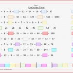 Arbeitsblatt Mathe Reihen Stufe Mittel
