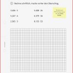 Arbeitsblatt Schriftliche Multiplikation Mathematik