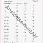 Arbeitsblatt "subtraktionen Im Kopf Lösen Multiple Choice