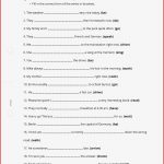 Arbeitsblatt Tenses Present and Past Englisch