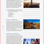 Arbeitsblatt Travel Blog New York Englisch Tutory