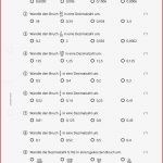 Arbeitsblatt Übungstest 0 Brüche Und Dezimalzahlen