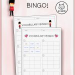 Arbeitsblatt Vocabulary Bingo – Unterrichtsmaterial Im
