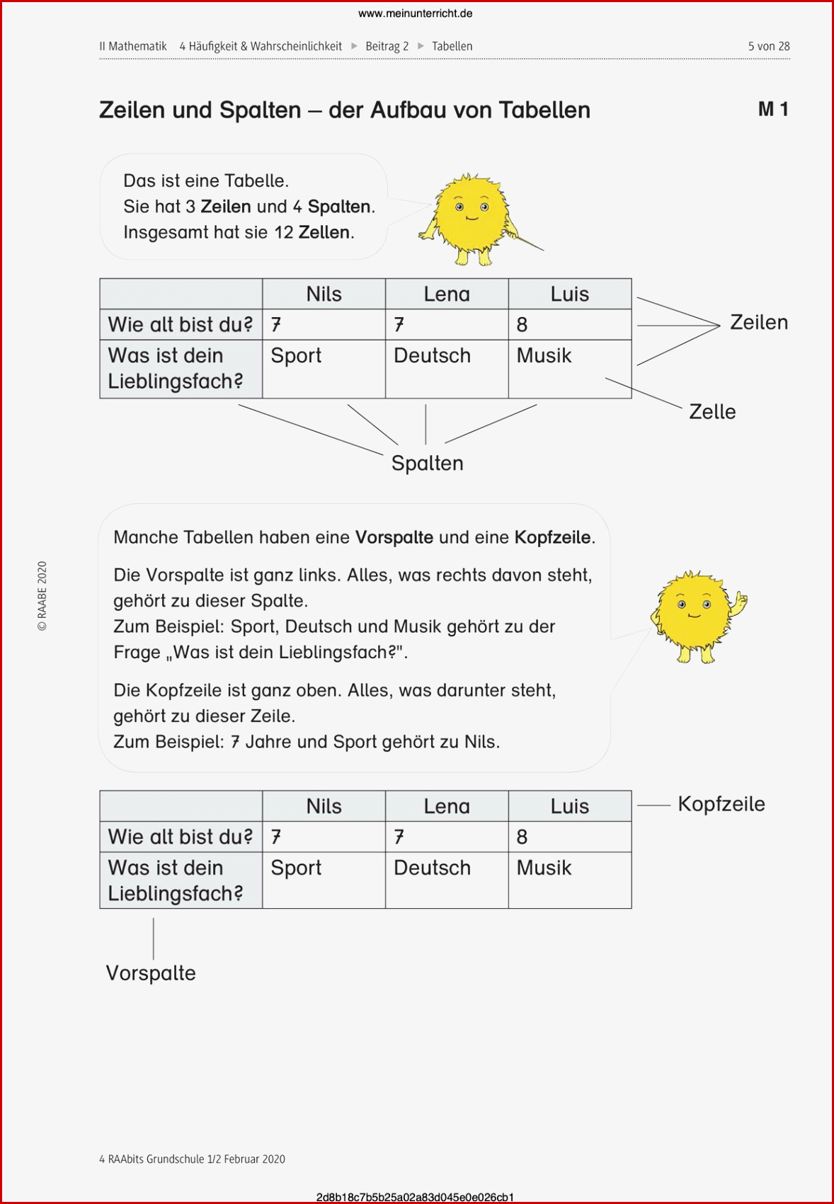 Arbeitsblatt Wahrscheinlichkeit Klasse 3 Casey Dann