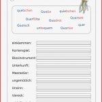 Arbeitsblatt Wörter Mit Qu Qu – Unterrichtsmaterial Im