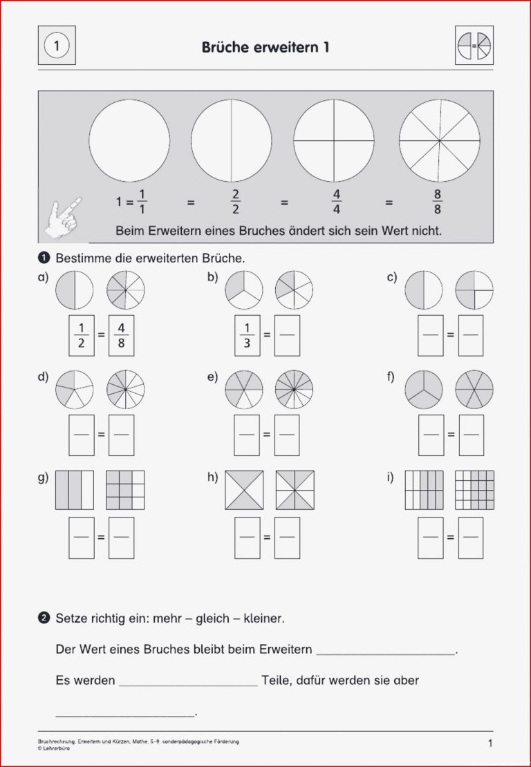 Arbeitsblatter Bruche 5 Klasse Kostenlose Übungen