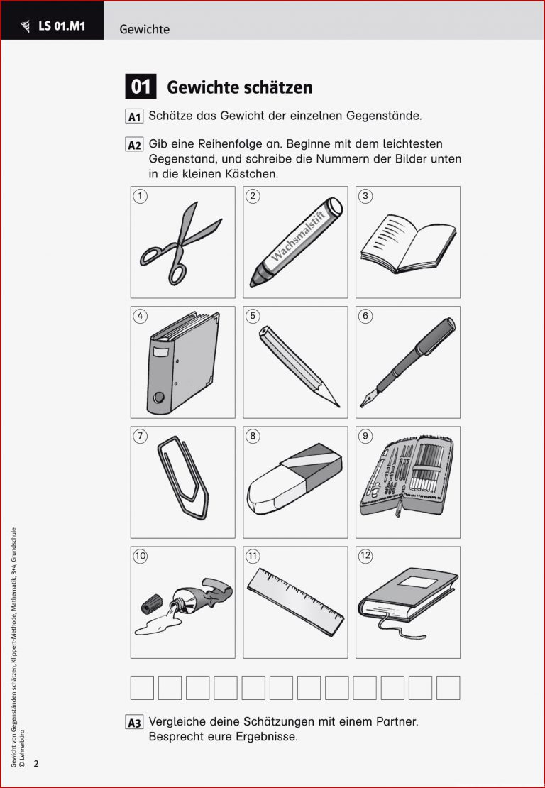 Arbeitsblatter Gewichte Klasse 4 Kostenlose Übungen