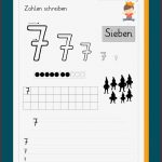 Arbeitsblatter Mathe Klasse 1 Zahlen Schreiben