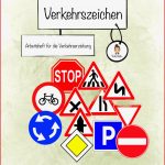 Arbeitsheft Zu Den Verkehrszeichen Verkehrserziehung