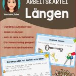 Arbeitskartei Längen Inkl Homeschooling Version