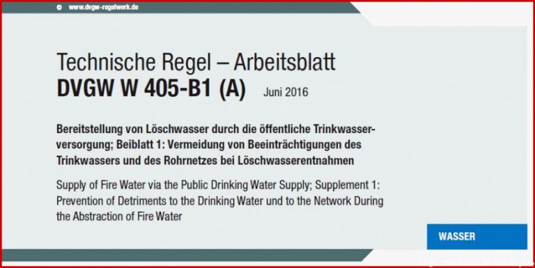 Arbeitskreis / Fachausschuss Technik. Entnahme von Löschwasser aus ...