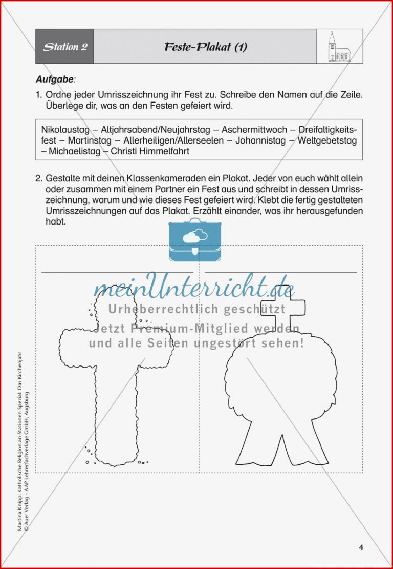 Aschermittwoch Grundschule Arbeitsblätter Kath Religion