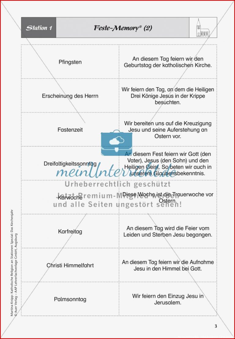 Aschermittwoch Grundschule Arbeitsblätter Kath Religion