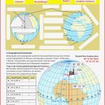 Atlasarbeit – orientierung Und Suche Mit Gradnetz Und