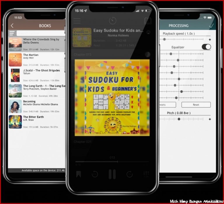 Audiobook Easy Sudoku for Kids and Beginners Worksheet