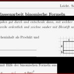 Aufgaben Klassenarbeit Binomische formeln Mit Lösungen