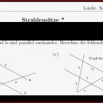 Aufgaben Strahlensätze Mit Lösungen