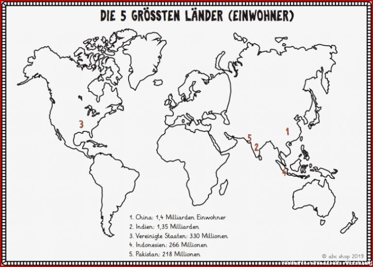 Aufgaben Zu Den Kontinenten Amerika asien Europa