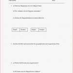 Aufgabenblatt Zum Magnetismus – Unterrichtsmaterial Im
