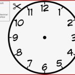 Bastelvorlage Uhr – Unterrichtsmaterial Im Fach Mathematik