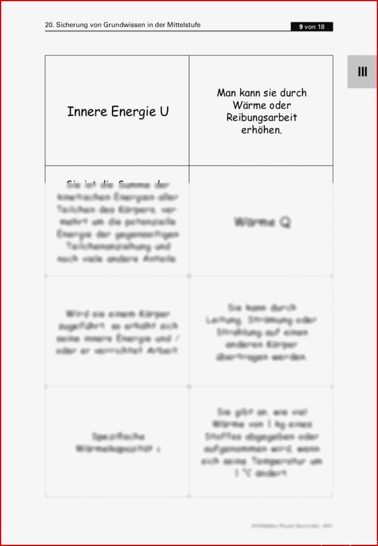 Bausteine Zur Sicherung Von Grundwissen In Der Mittelstufe