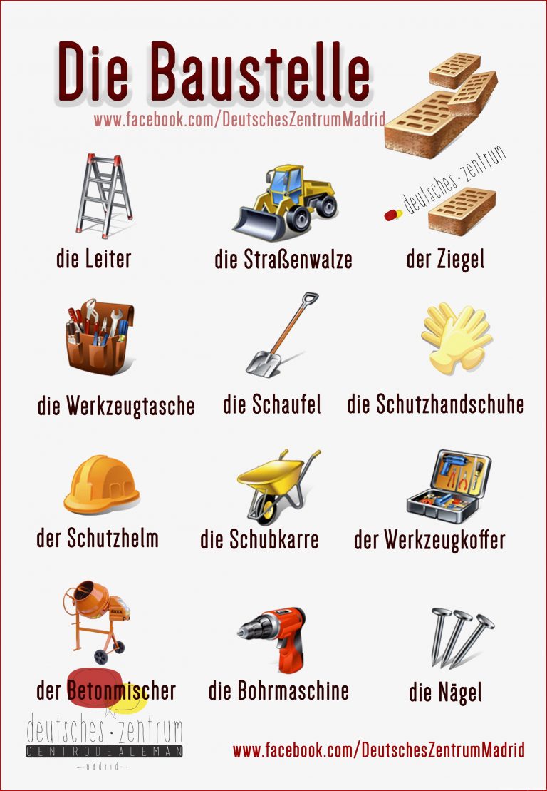 Baustelle Deutsch Wortschatz Grammatik