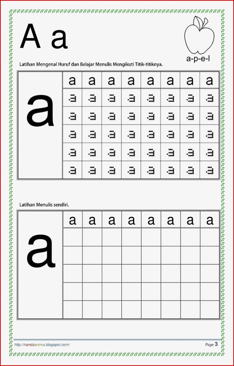 Kostenlose BELAJAR MENGENAL dan MENULIS HURUF ABC BELAJAR MENGENAL dan MENULIS HURUF ABC