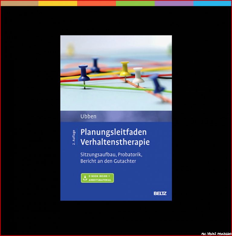 Beltz Pvu Geisteswissenschaftsbücher Planungsleitfaden Verhaltenstherapie