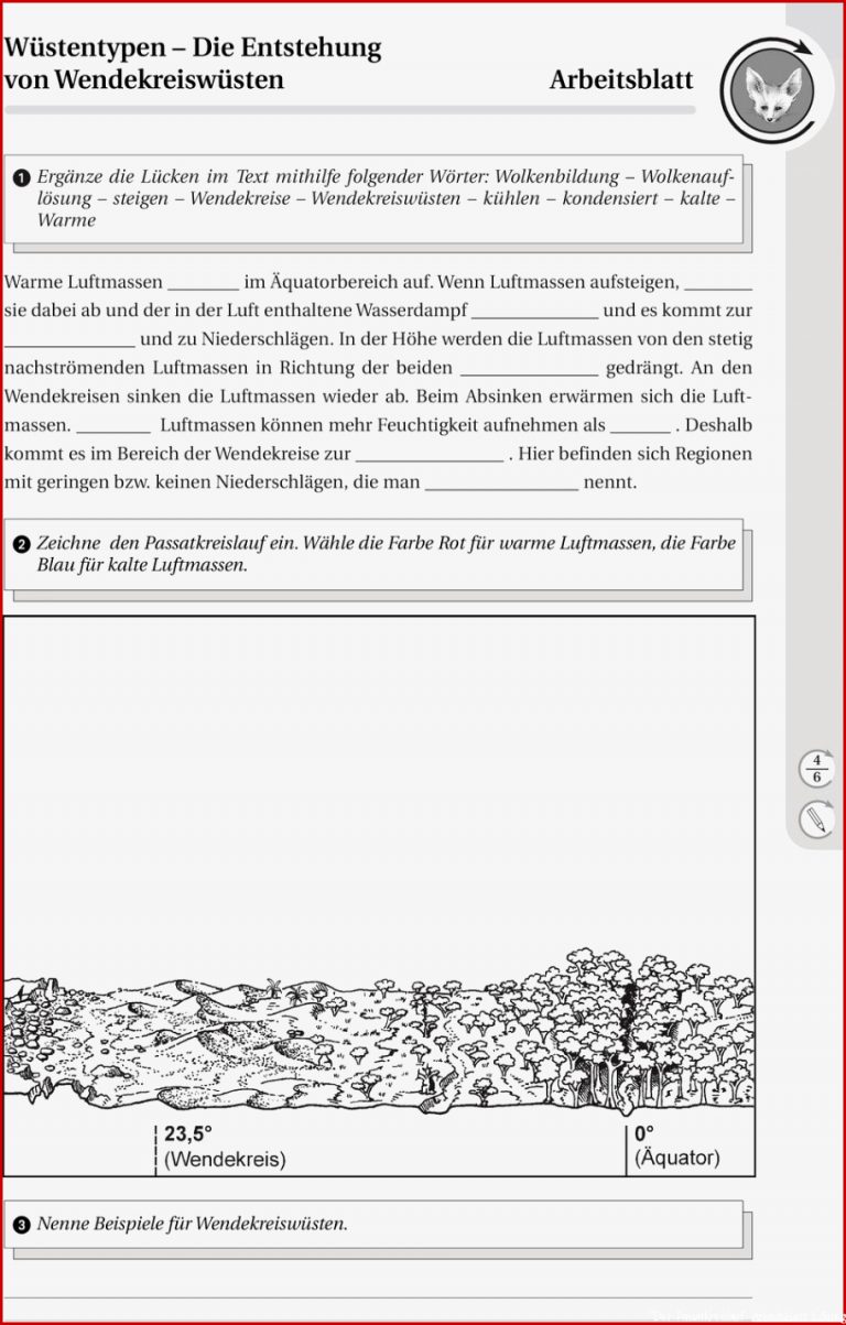 Benenne Mithilfe Des atlas Zehn WÃ¼stengebiete. Ob Du Richtig ...