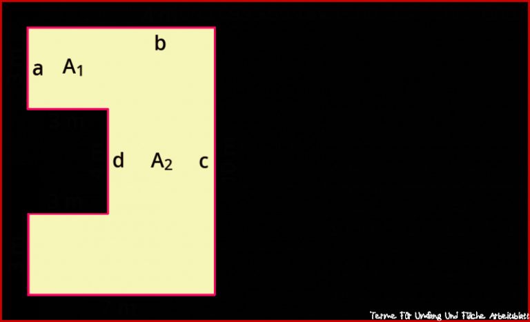Berechnen Von Umfang Und Flächeninhalt Von